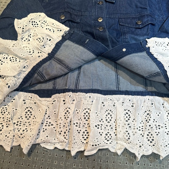 Lane Bryant Light Blue Denim Jacket - Picture 14 of 16